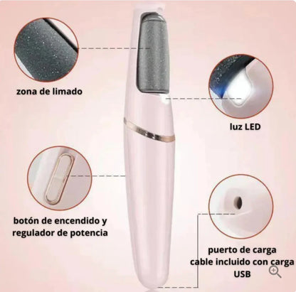 LIMA ELÉCTRICA DE PIES