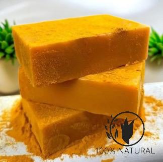 JABÓN DE CÚRCUMA 100% NATURAL